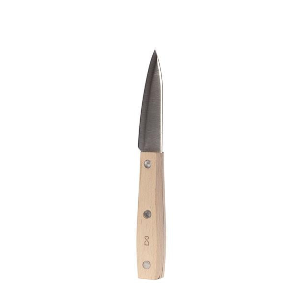 CUCHILLO PELADOR CON MANGO DE MADERA
