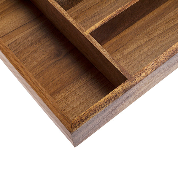 Organizador cubiertos de madera