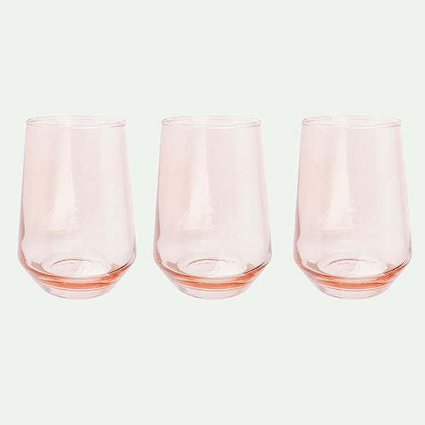Pack 3 Vasos 6,6X5,2X11,6Cm 370Ml Ro.