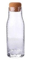 Jarra Orgánico Tapón Corcho 6,8X9X25,5Cm 1000Ml Áb.