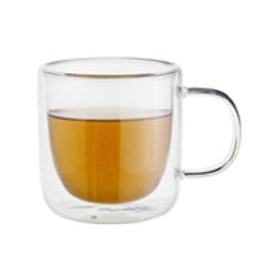 Taza Doble Pared 9X8,6X9,5Cm 340Ml Tr.