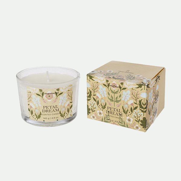 Vaso vela petal dream