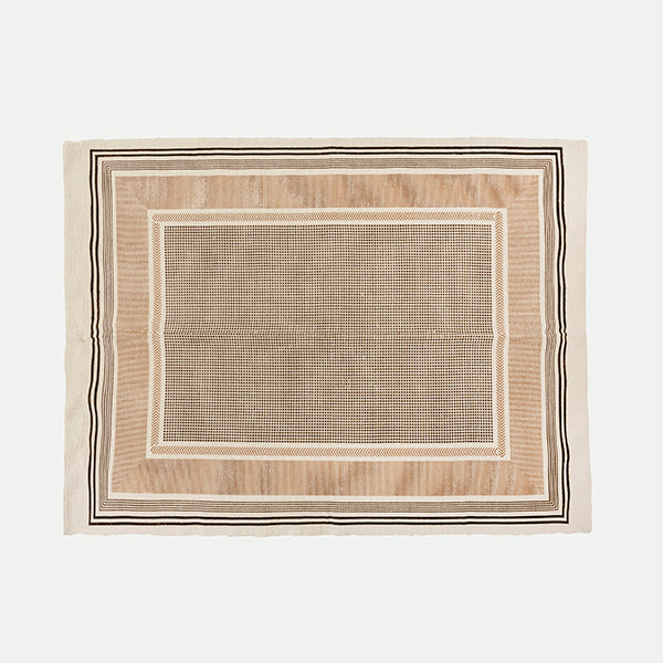 Block Print Rug 120X160Cm Un.