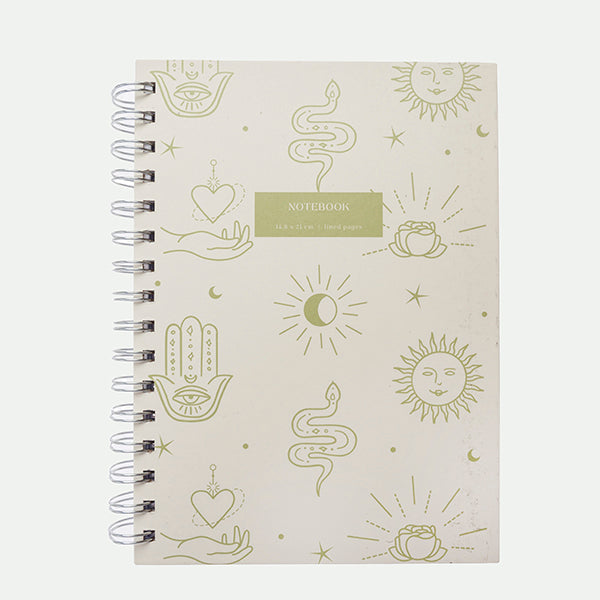 Libreta con espiral