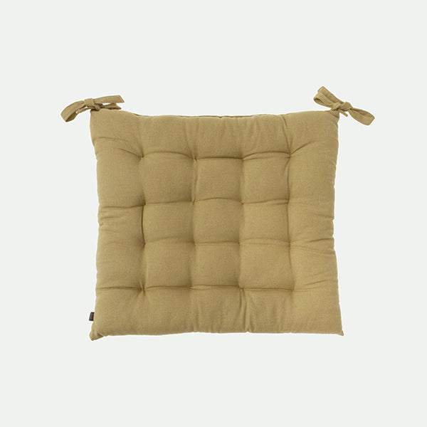Cojín Silla Algodón Orgánico 40X40Cm Ve.