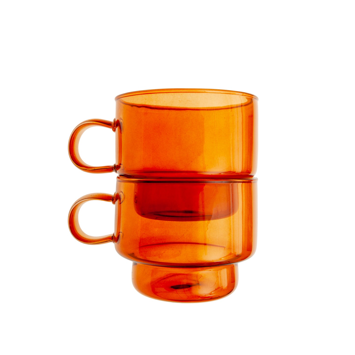 Confezione da 2 tazze impilabili 8,6Xx4X8Cm 300Ml ca.