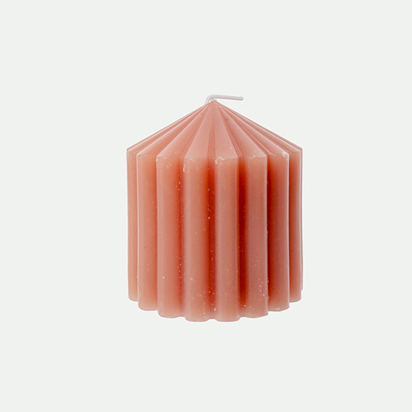 Candela a cono scanalato