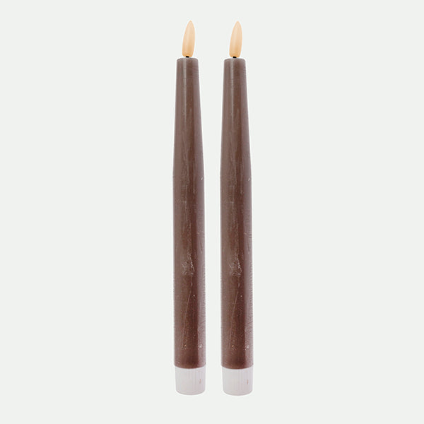 Pack 2 bougies LED LED 2x24cm TA.