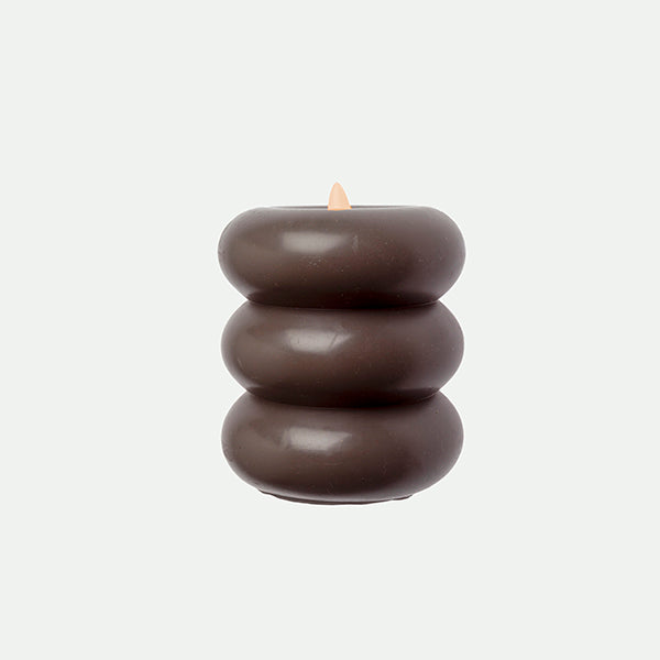 Organic Led Candle 8X8.5Cm Ta.