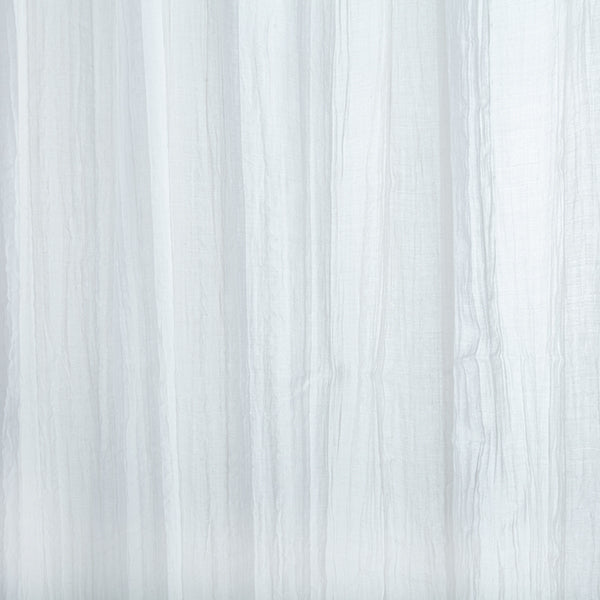 Printed voile curtain
