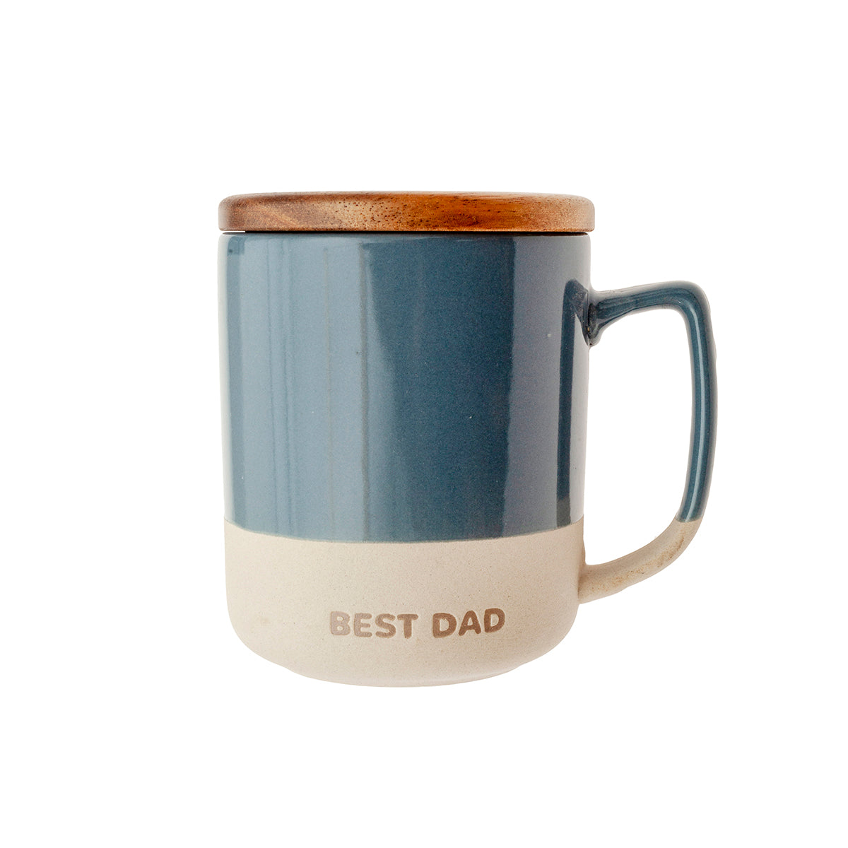 Tasse mit Deckel Best Dad und Dekoration