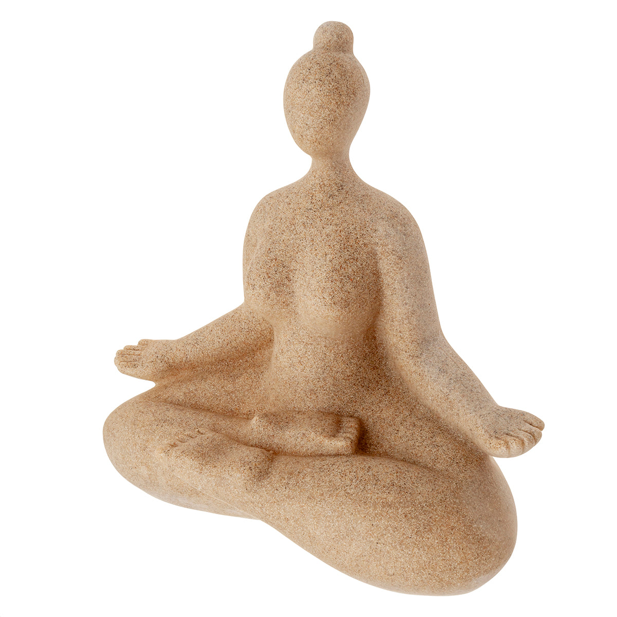 Figura decorativa mujer yoga