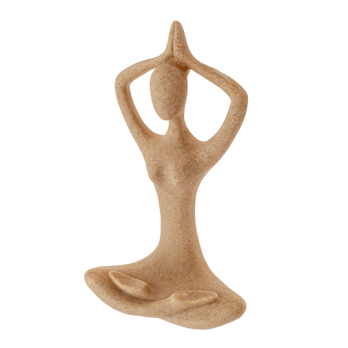 Figura decorativa mujer yoga