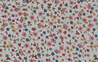 Nappe fleurie imperméable