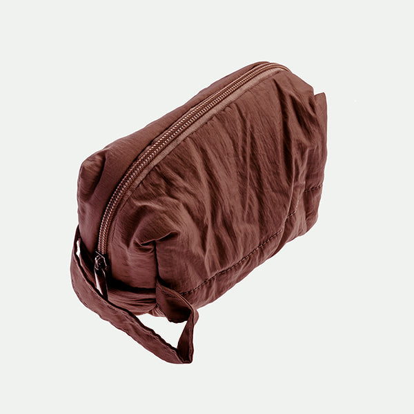 Padded toiletry bag