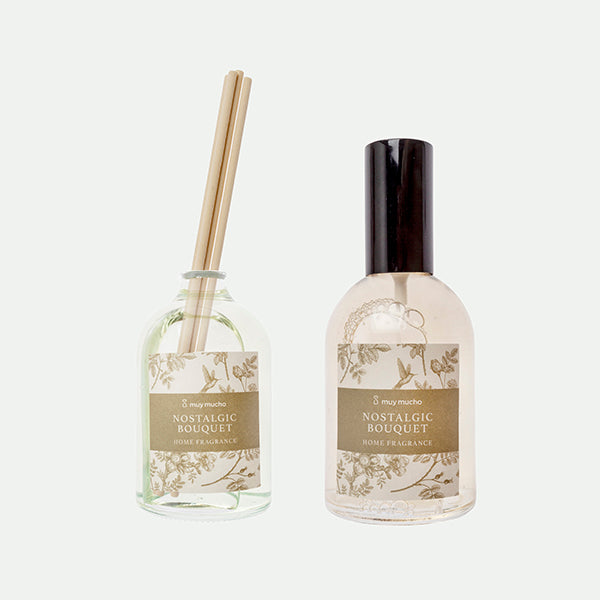 Mikado en Room Sprayt Rose Pack