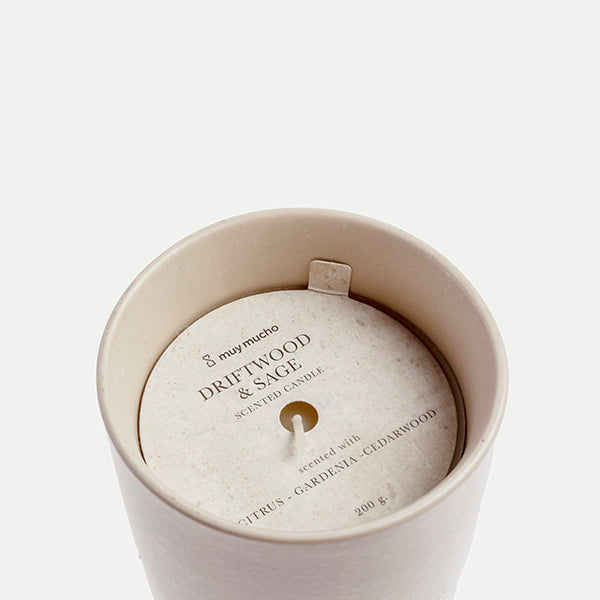Vela gres driftwood&sage