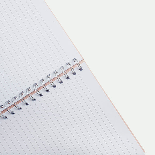 Libreta con espiral