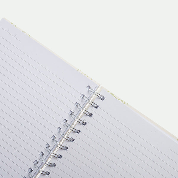 Libreta con espiral