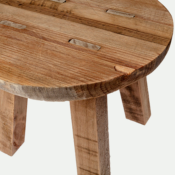 Taburete de madera