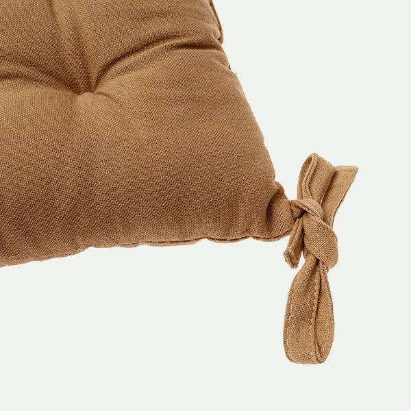 Cojín Silla Algodón Orgánico 40X40Cm Be.