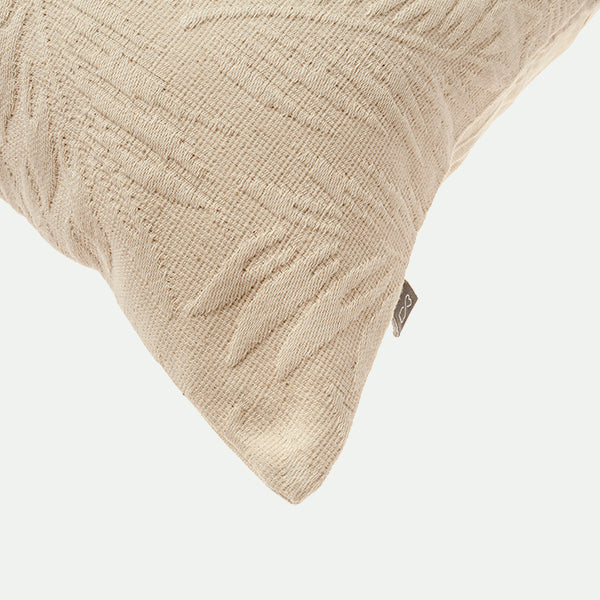 Housse de coussin brodée 45X45Cm Be.