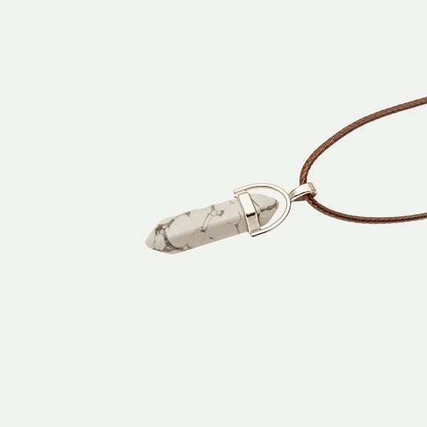 Collar cuarzo blanco
