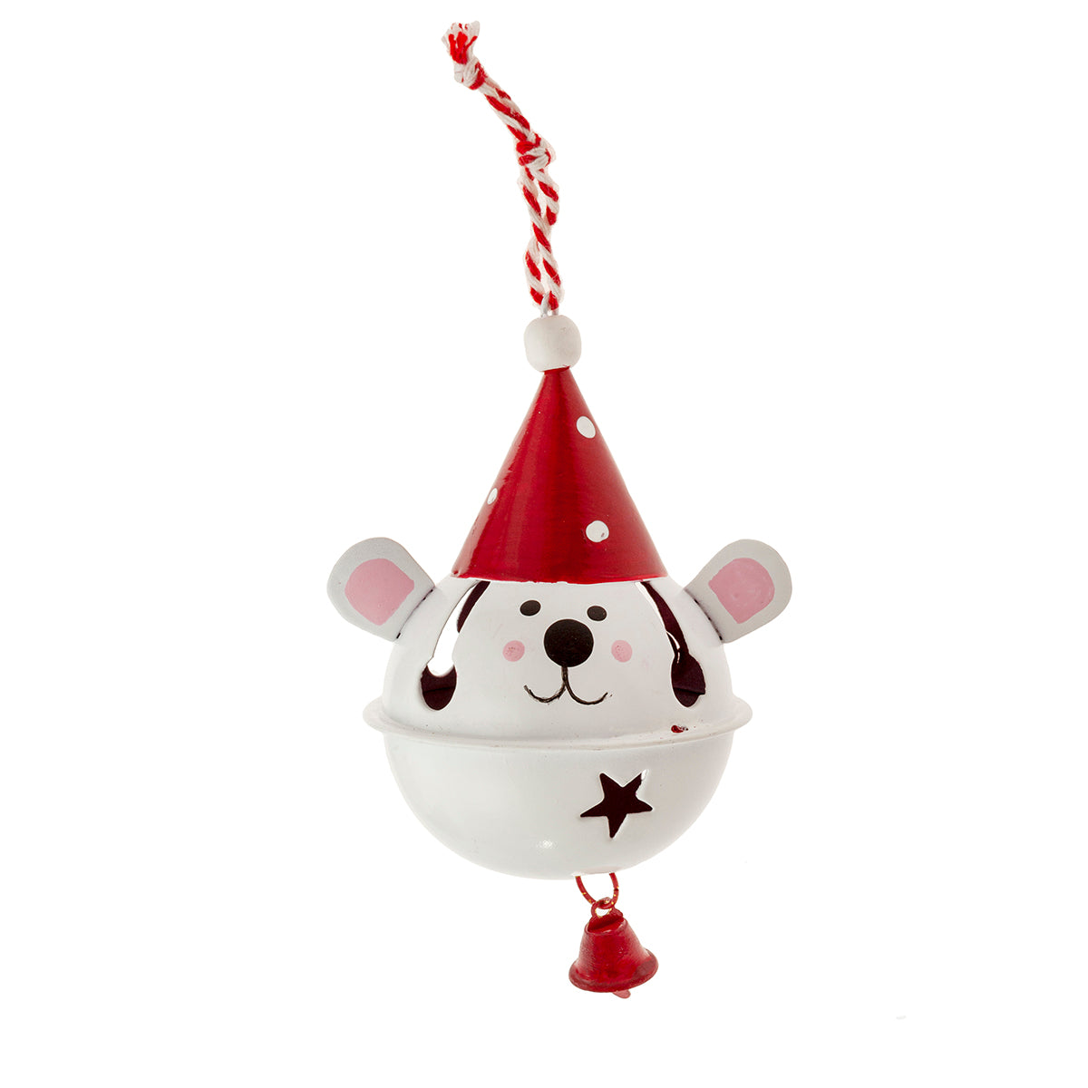 Colgante metálico oso