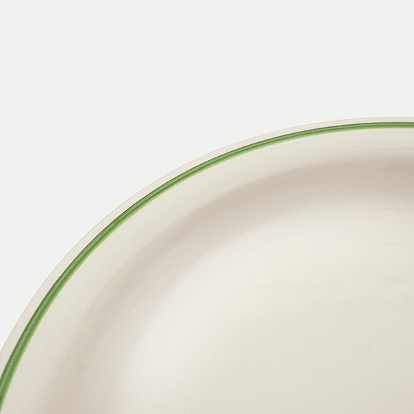 Assiette plate Vivo 17X27X2,3Cm Ve.