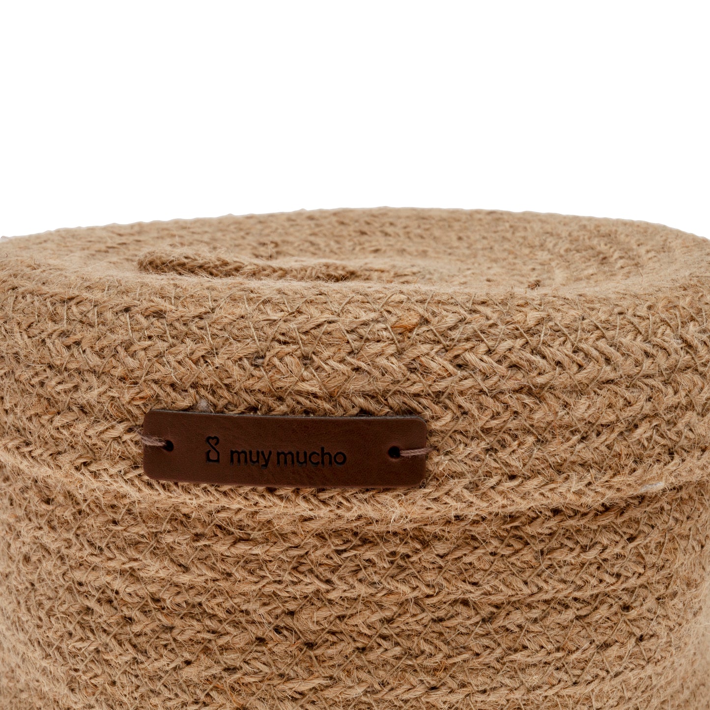 Cesta redonda con tapa
