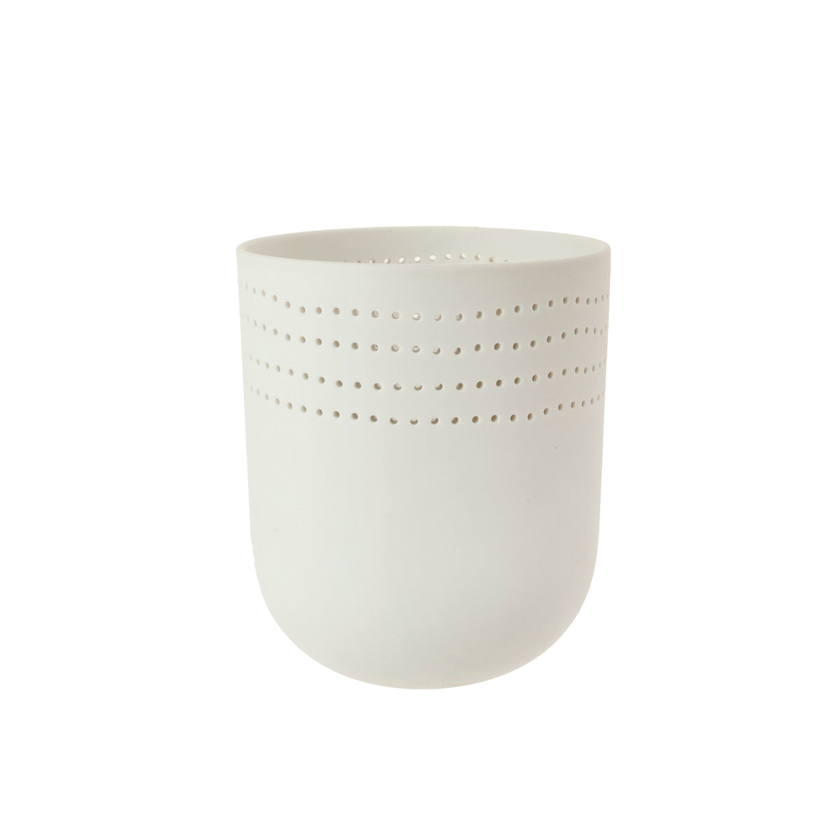 Honey ceramic candle