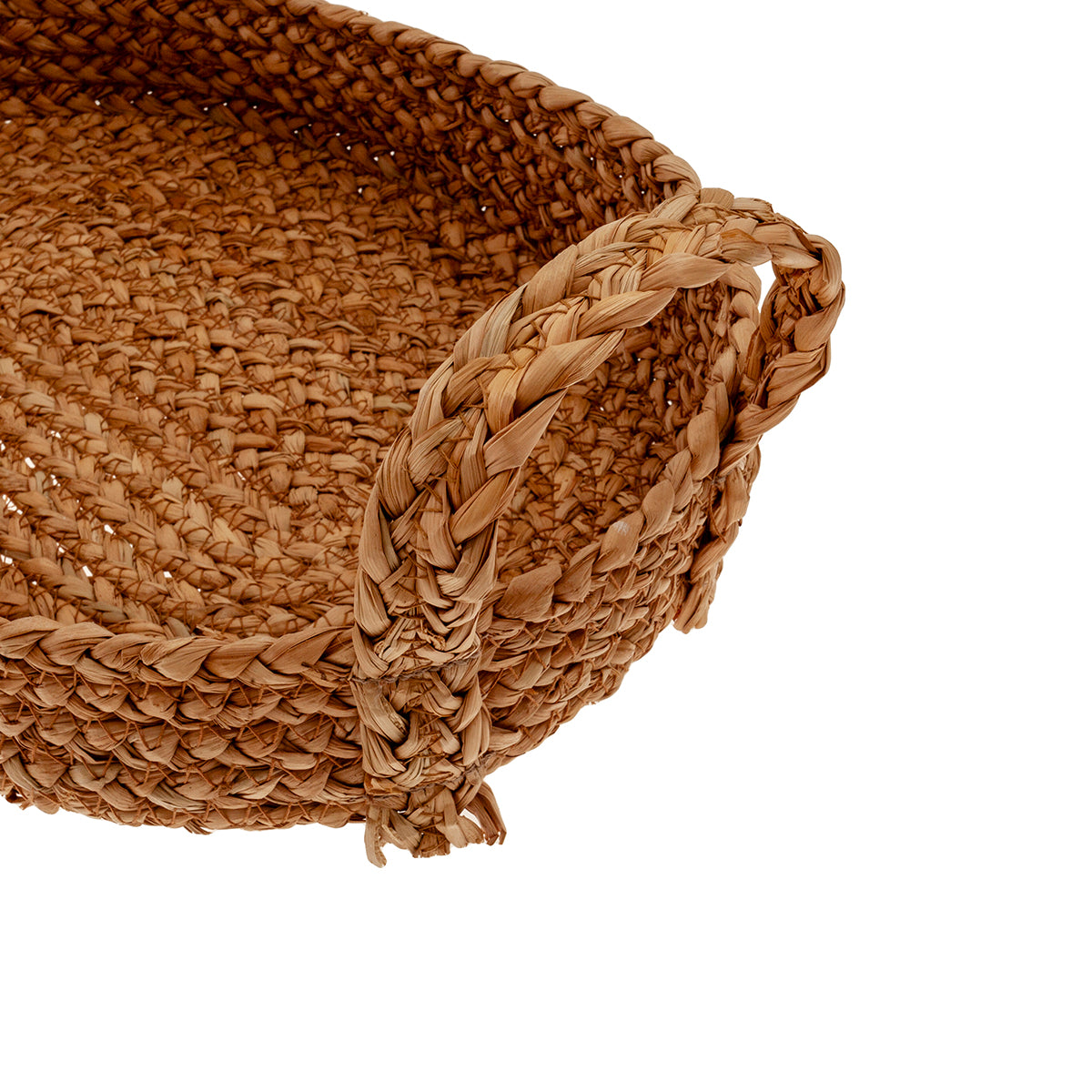 Natural fiber tray 35x24cm
