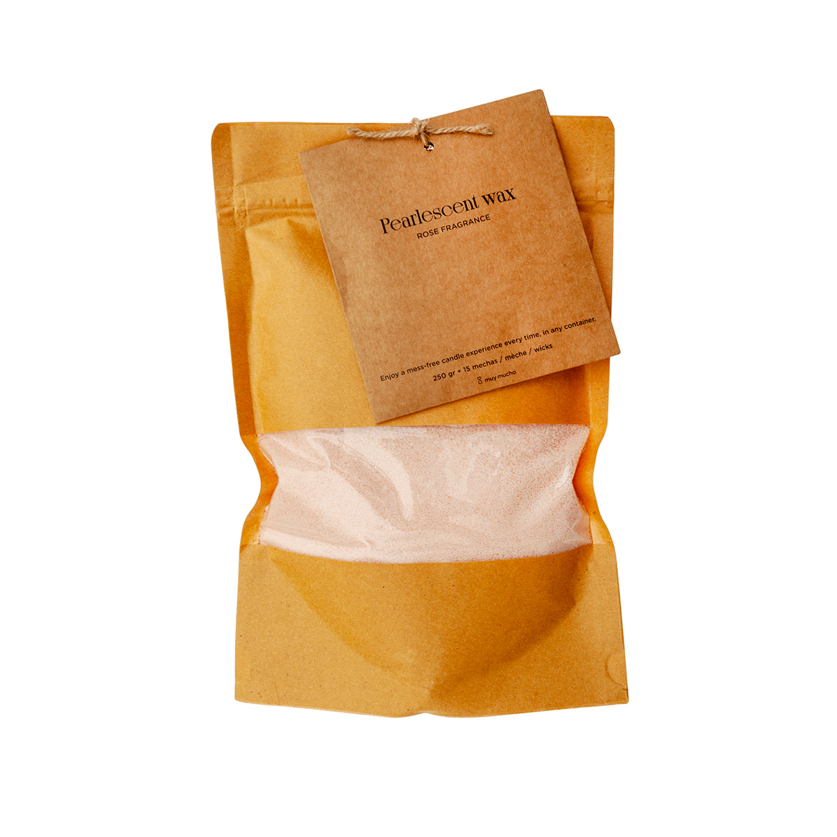 paquet de cire perle rose 250g