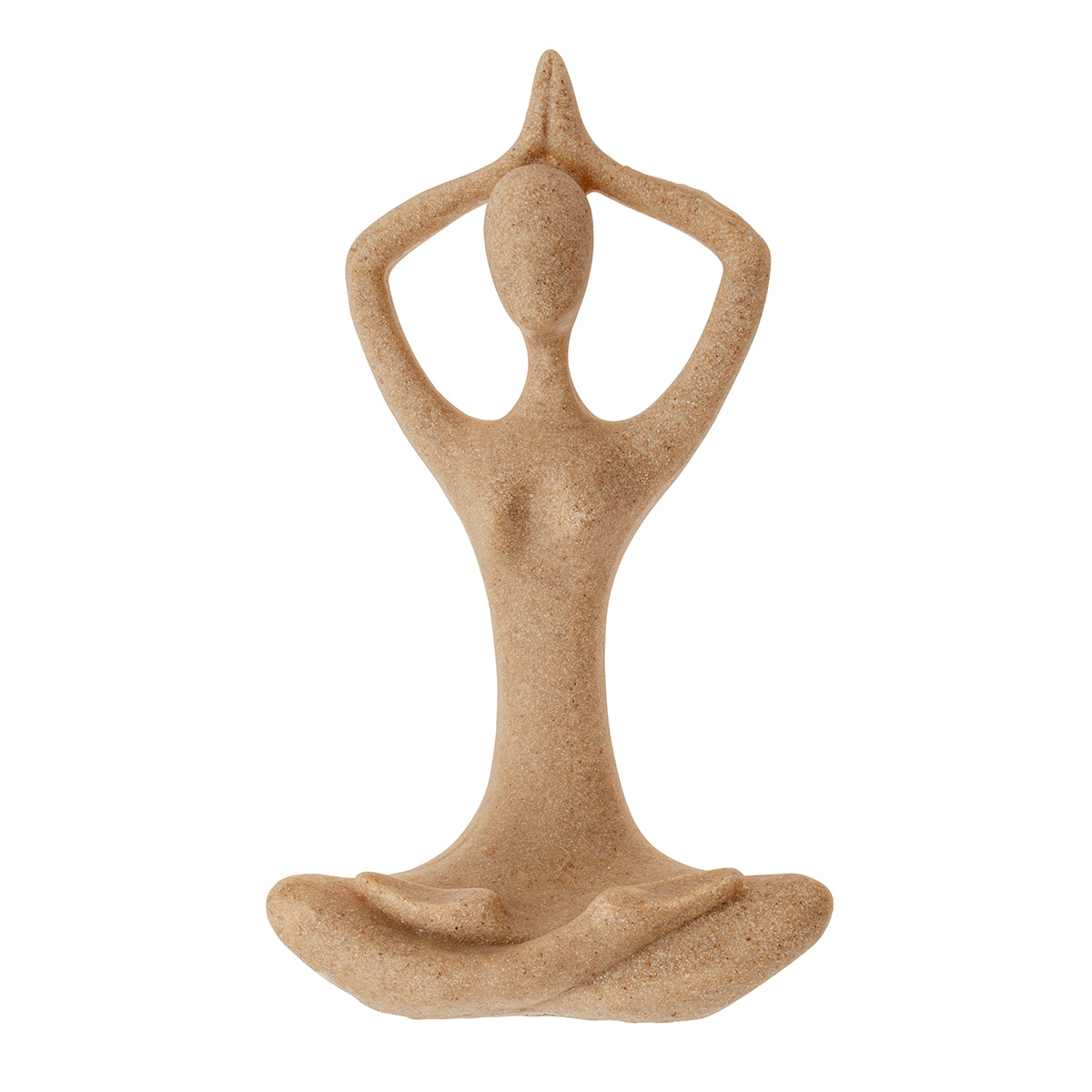Figura decorativa mujer yoga
