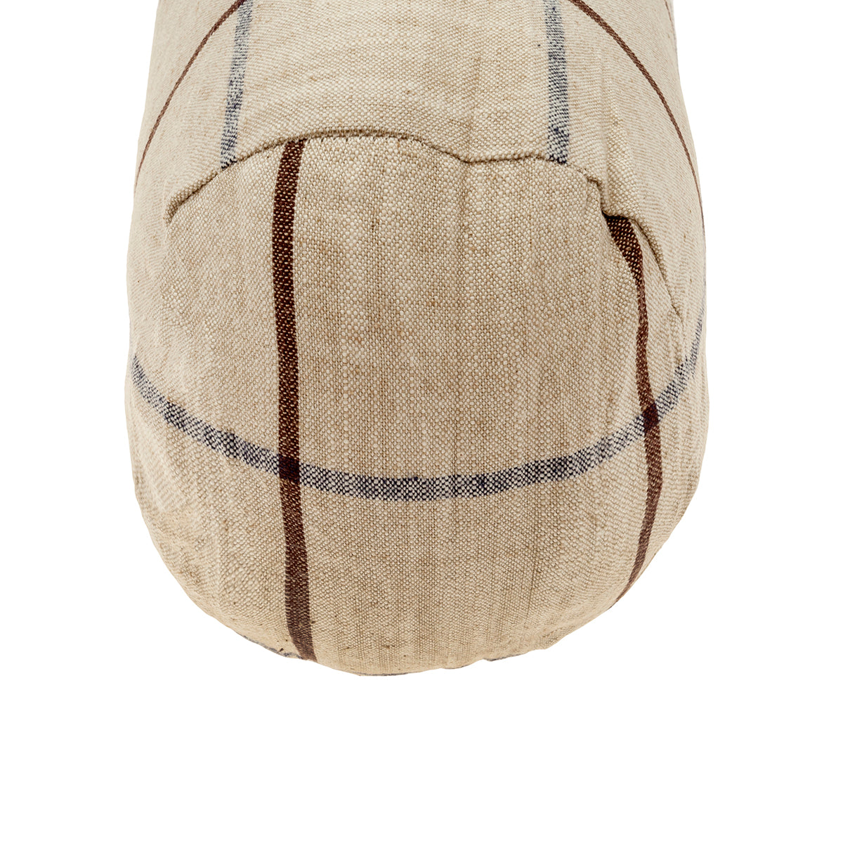 Coussin traversin à carreaux