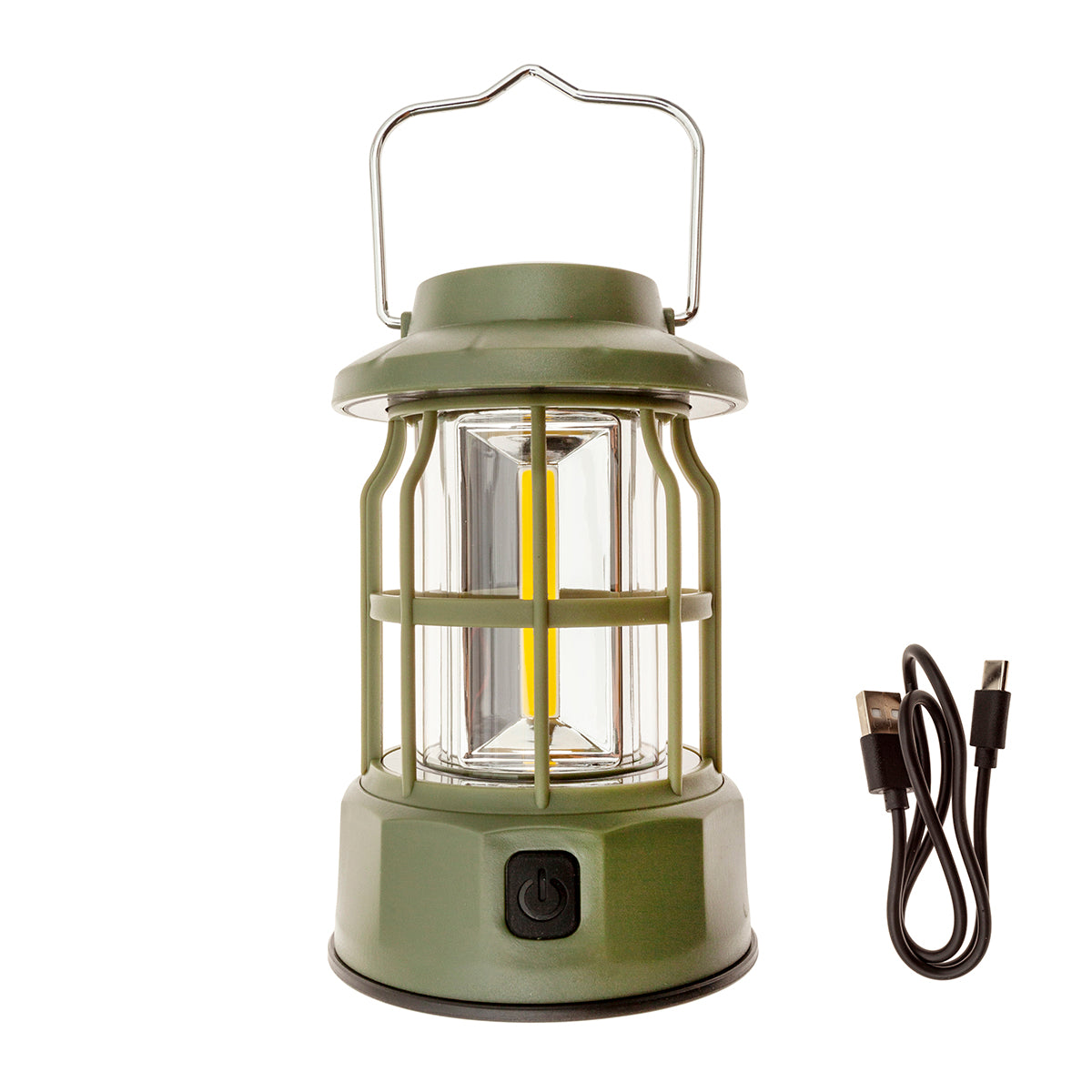 Farol exterior recargable usb