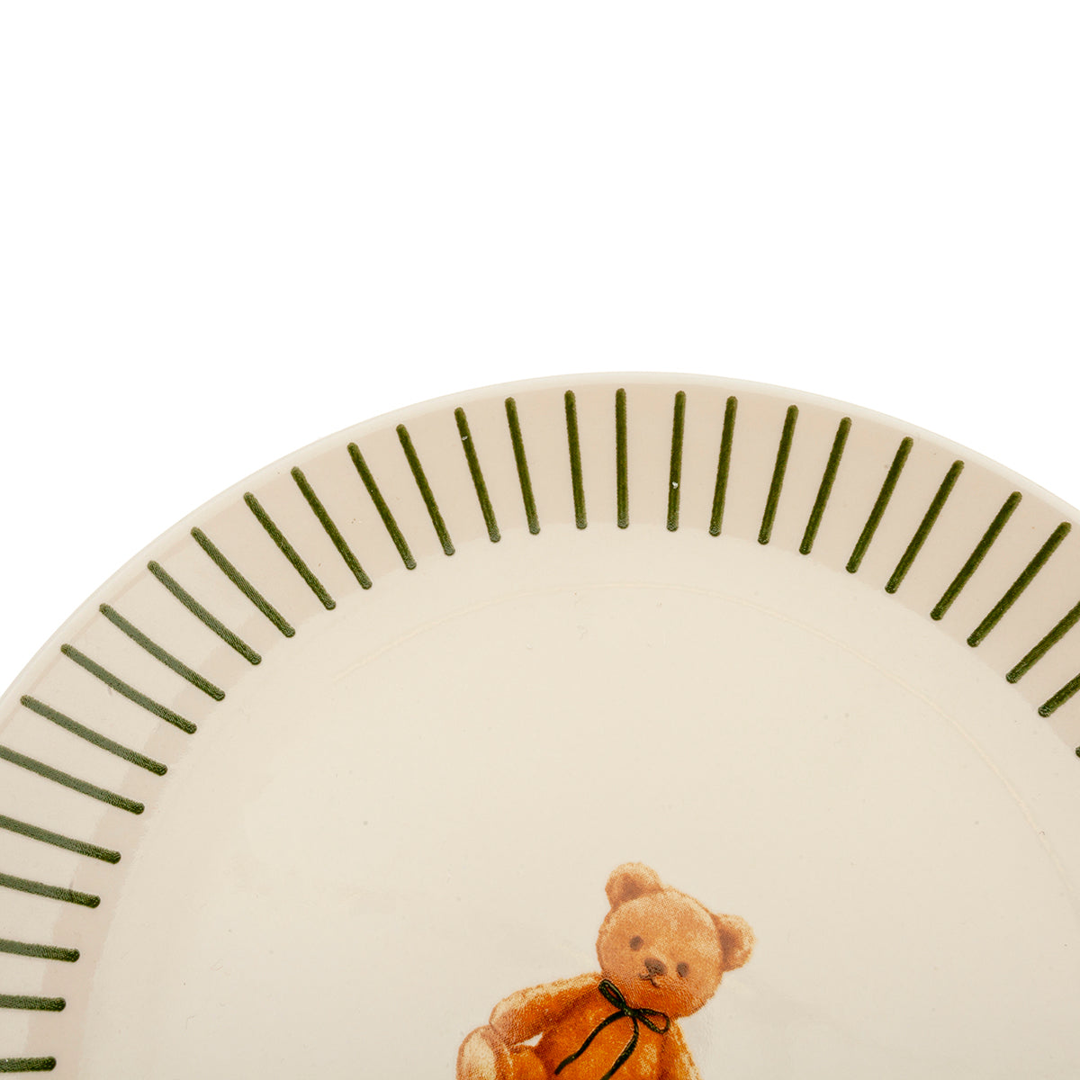 Bear xmas lunch plate