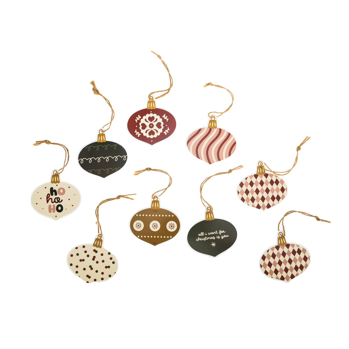 Pack 8 etiquetas galleta