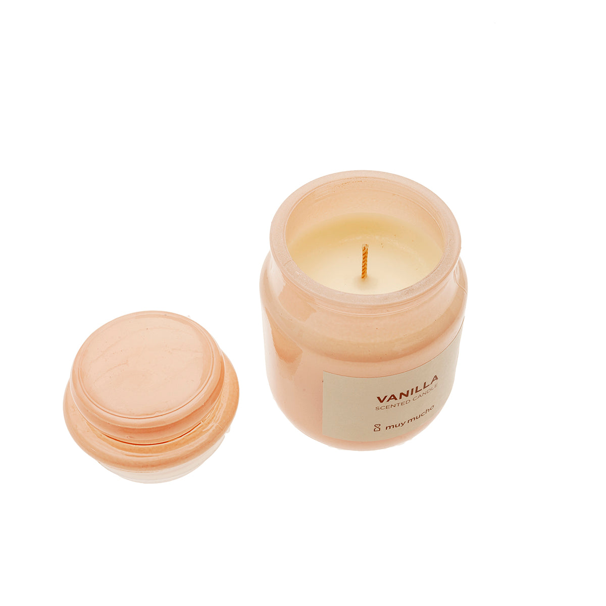 Bougie à la vanille avec couvercle, 85 g