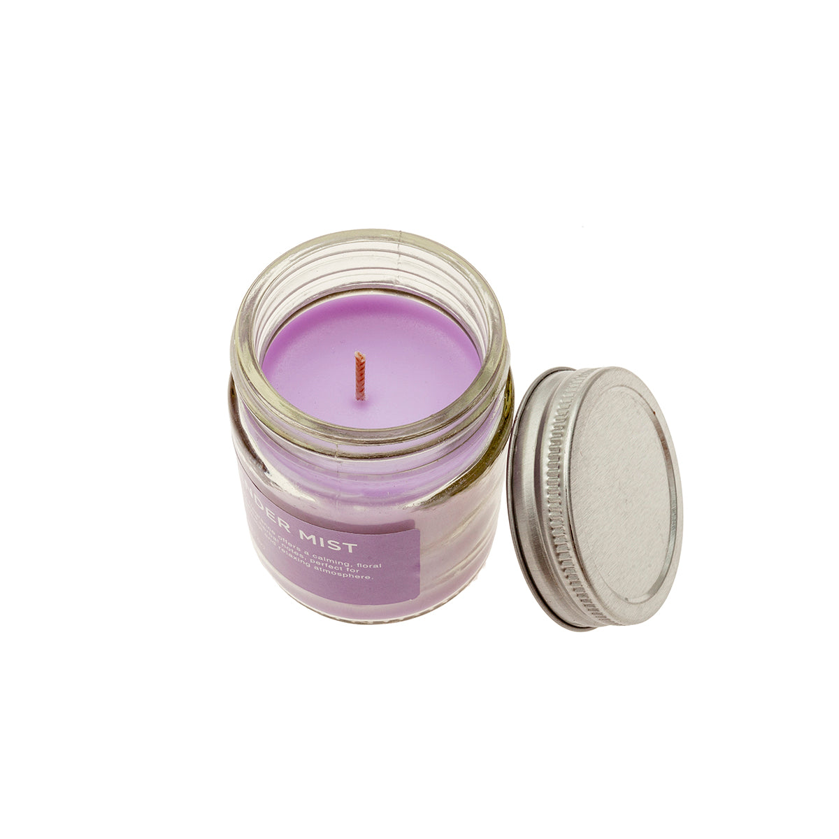 Candela alla lavanda
