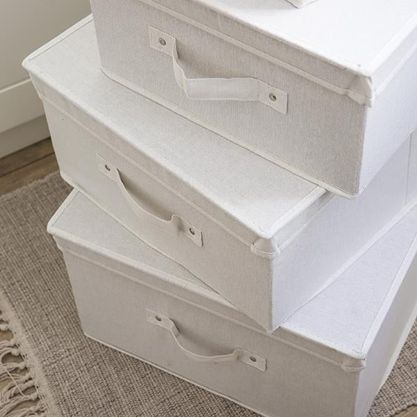 Scatola pieghevole con coperchio e maniglia 28x33x15cm Bg.