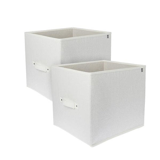 2 cajas almacenaje plegables