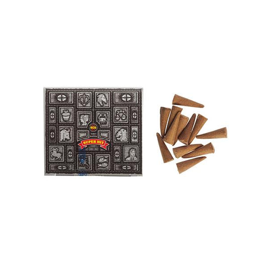 Pack 12 kegels wierook superhit