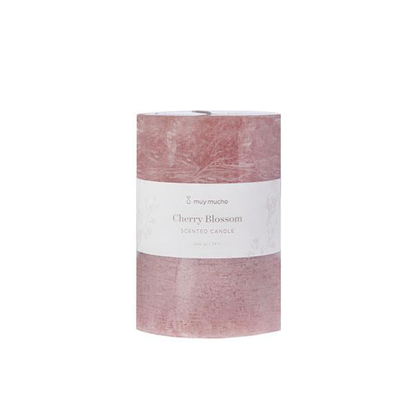 Cilindrische kaars Cherry Blossom