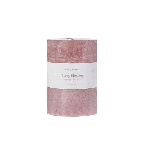 Cilindrische kaars Cherry Blossom