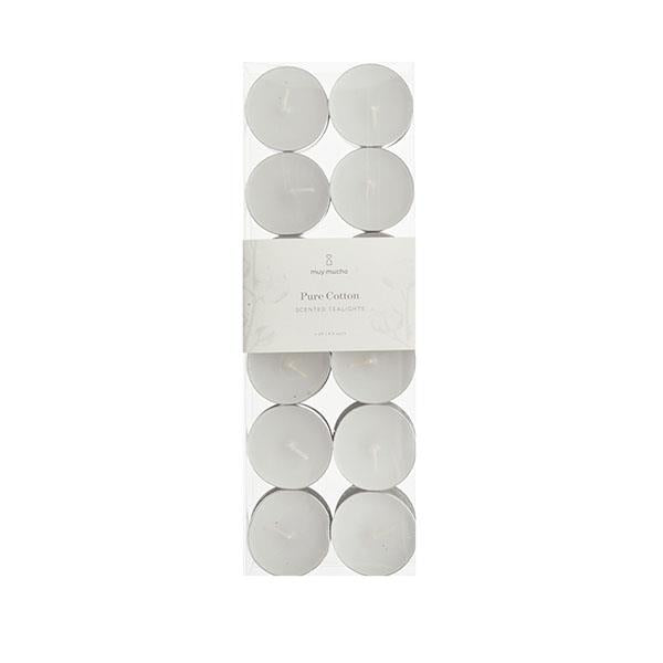 Theekaarsen Pure Cotton