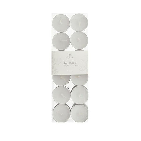 Theekaarsen Pure Cotton