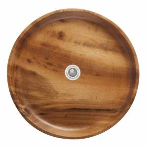 Assiette en acacia