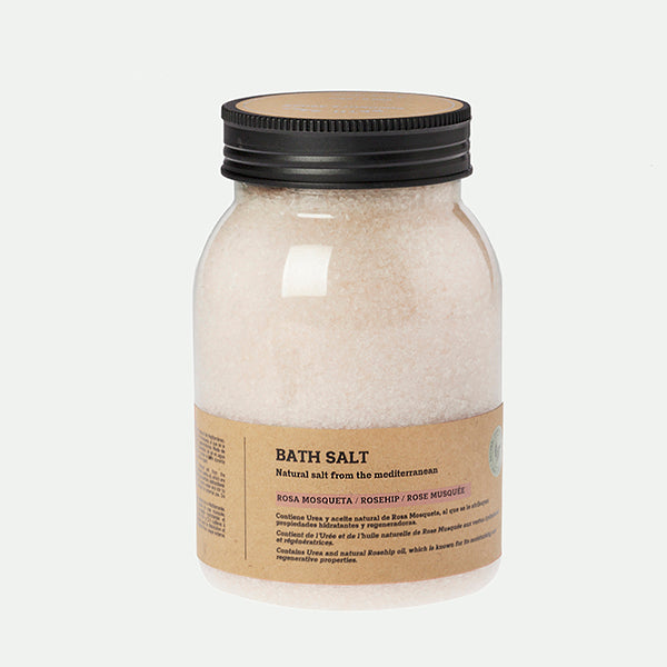 Sales de baño rosa mosqueta