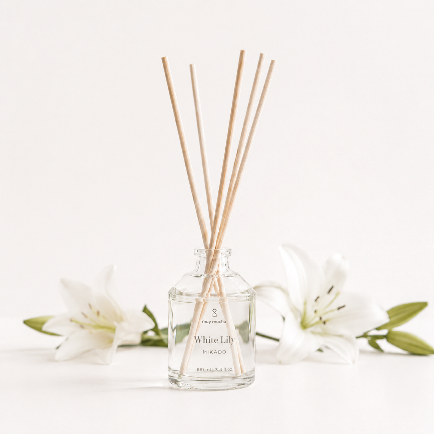 White Lily Mikado - Stick Diffuser